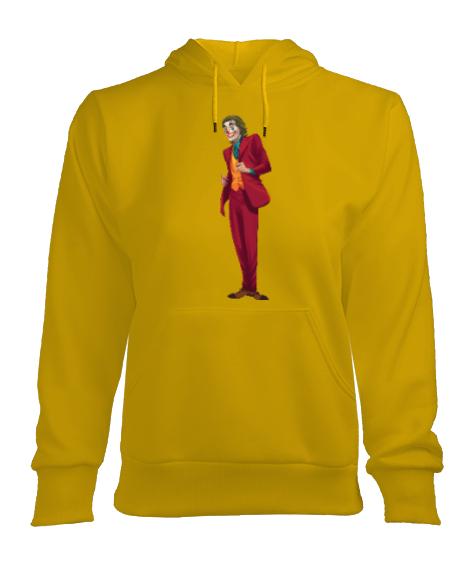 Tisho - Minimalist Desenli Hoodie Kadın Kapşonlu Hoodie Sweatshirt