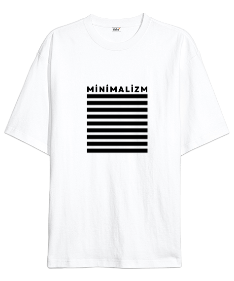 Tisho - Minimalizm Oversize Unisex Tişört