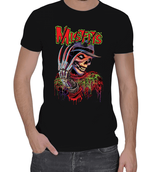 Tisho - Misfits Erkek Regular Kesim Tişört