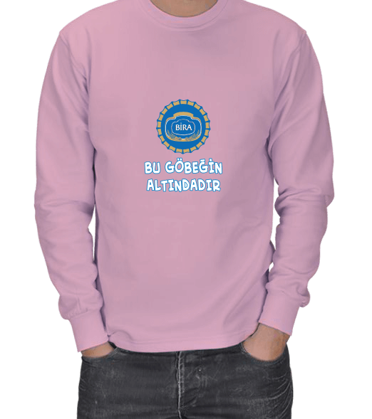 Tisho - Mizahi Tasarımlı ERKEK SWEATSHIRT