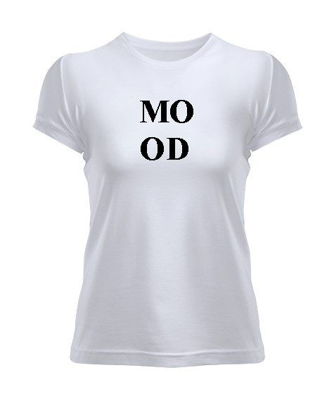 Tisho - MO-OD baskılı bayan tshirt Kadın Tişört