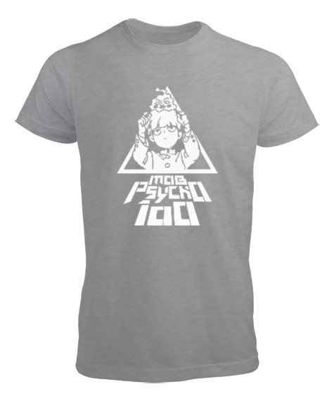 Mob Psycho 100 Anime Tasarım Baskılı Erkek Tişört