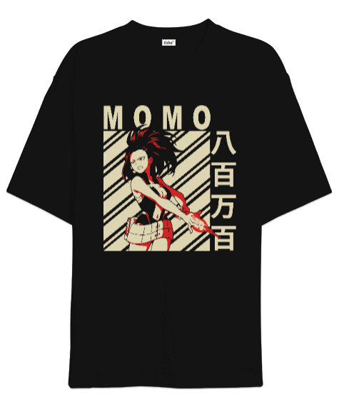 Tisho - Momo - My Hero Academia Oversize Unisex Tişört