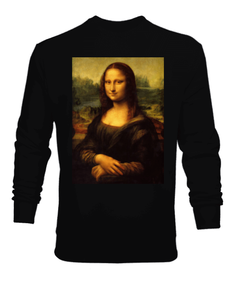 Tisho - Mona Lisa Mon Salai Erkek Sweatshirt Erkek Sweatshirt