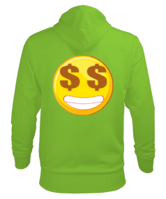 Money Erkek Kapüşonlu Hoodie Sweatshirt - Thumbnail