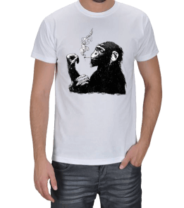 Tisho - monkey Erkek Tişört
