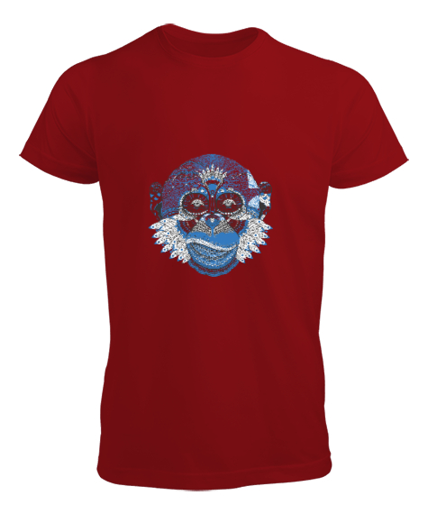 Tisho - Monkey Kırmızı Erkek Tişört