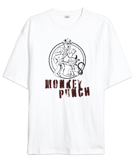 Tisho - Monkey Punch Oversize Unisex Tişört
