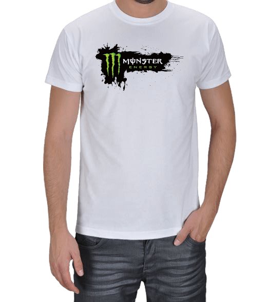Monster Energy Logolu Erkek Tişört