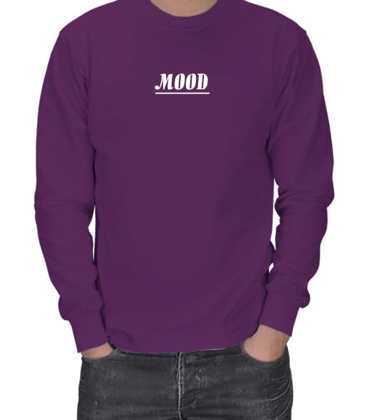 Tisho - MOOD TASARIMLI ERKEK SWEATSHIRT