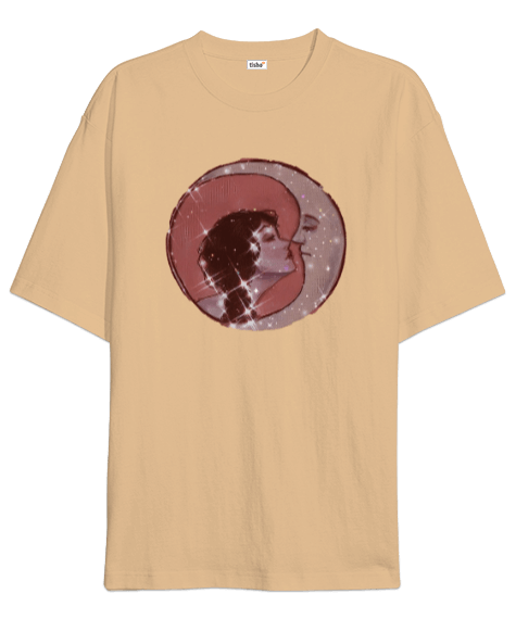 Tisho - Moon Girl Oversize Unisex Tişört