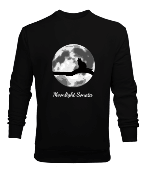 Tisho - Moonlight Sonata Erkek Sweatshirt Erkek Sweatshirt