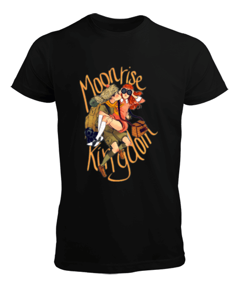 Tisho - Moonrise Kingdom Couple Tasarım Baskılı Erkek Tişört