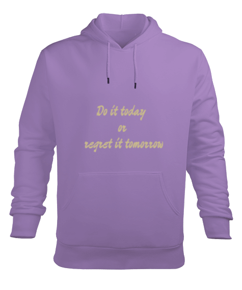 Tisho - Motivasyon Erkek Kapüşonlu Hoodie Sweatshirt