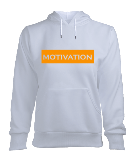 Tisho - Motivation Kadın Kapşonlu Hoodie Sweatshirt