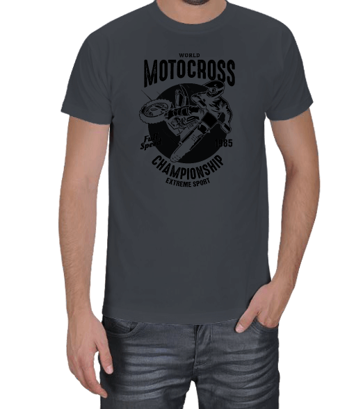 Tisho - Motocross Freestyle Rider Erkek Tişört