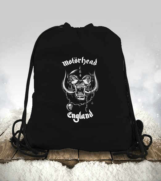 Tisho - Motörhead Büzgülü spor çanta