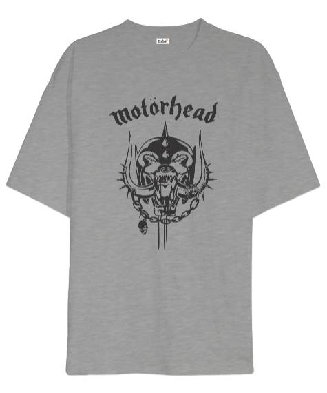 Tisho - Motörhead Rock Baskılı Oversize Unisex Tişört