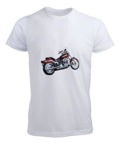 Tisho - Motorsiklet Temalı Tişört Erkek Tişört