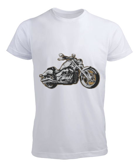 Motosiklet Tasarım Erkek Tişört