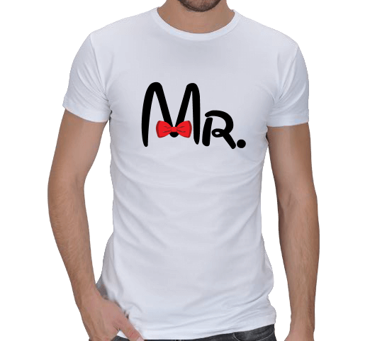 Tisho - Mr. Mrs. Erkek Regular Kesim Tişört