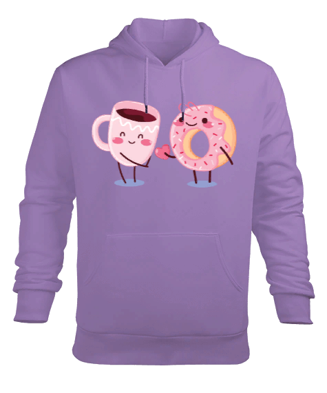 Tisho - Muffin Erkek Kapüşonlu Hoodie Sweatshirt