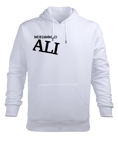 Tisho - MUHAMMAD ALI Erkek Kapüşonlu Hoodie Sweatshirt