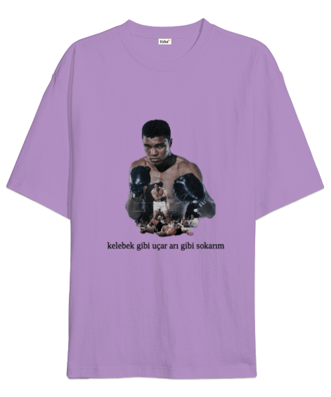Tisho - Muhammed Ali Oversize Unisex Tişört