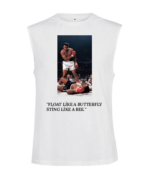 Tisho - MUHAMMET ALİ Kesik Kol Unisex Tişört
