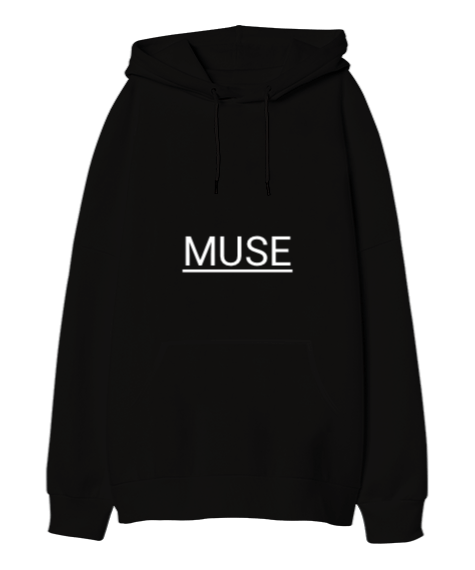 Tisho - Muse SweatShirt Oversize Unisex Kapüşonlu Sweatshirt