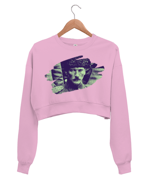 Tisho - Mustafa Kemal Atatürk Asker Kadın Crop Sweatshirt