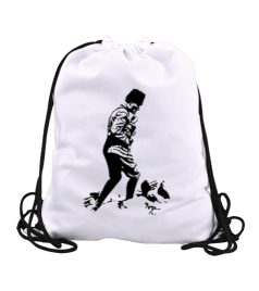 Mustafa Kemal Atatürk Baskılı Büzgülü Spor Çanta - Tisho