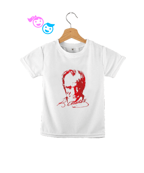 Tisho - Mustafa Kemal Atatürk baskılı Çocuk Unisex