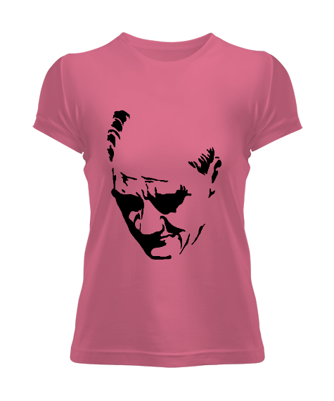 Tisho - Mustafa Kemal Atatürk baskılı Kadın Tişört
