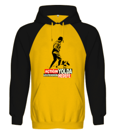 MUSTAFA KEMAL ATATÜRK BASKILI KAPŞONLU SWEATSHİRT Orjinal Reglan Hoodie Unisex Sweatshirt - Tisho