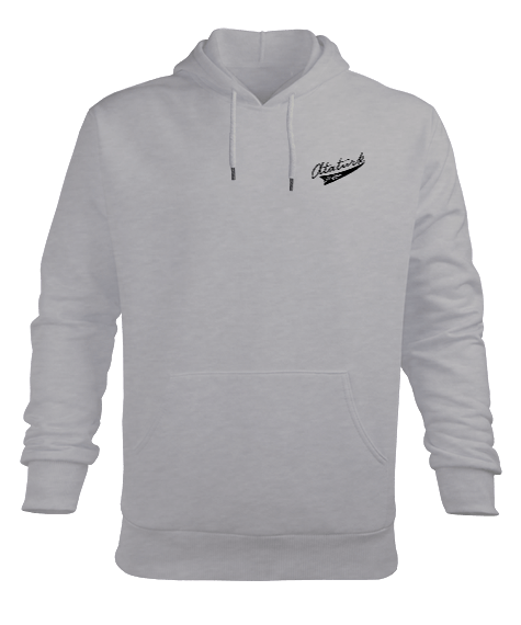MUSTAFA KEMAL ATATÜRK Erkek Kapüşonlu Hoodie Sweatshirt - Tisho