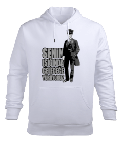 MUSTAFA KEMAL ATATÜRK Erkek Kapüşonlu Hoodie Sweatshirt - Tisho