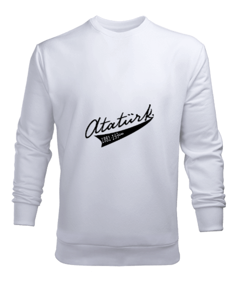 Tisho - Mustafa Kemal ATATÜRK Erkek Sweatshirt