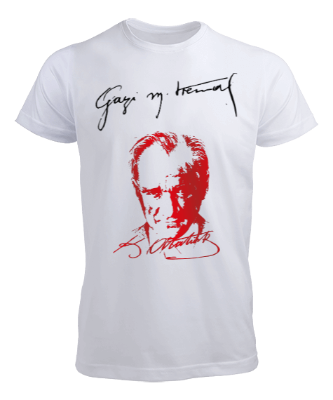 Mustafa Kemal ATATÜRK Erkek Tişört - Tisho
