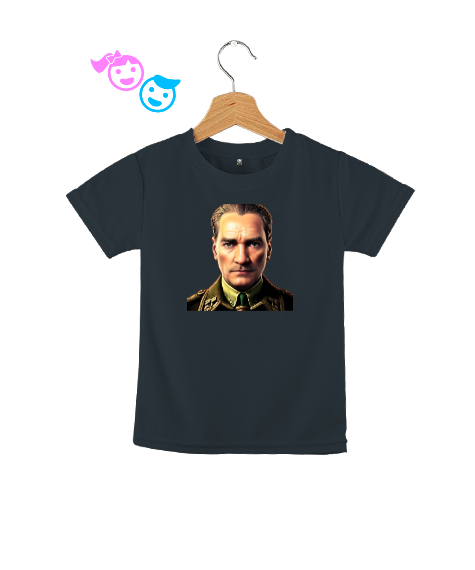 Tisho - Mustafa Kemal Atatürk Füme Çocuk Unisex