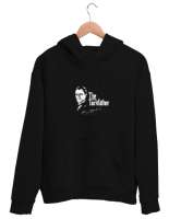 Mustafa Kemal Atatürk İmzalı The Father Yazılı Siyah Unisex Kapşonlu Sweatshirt - Tisho