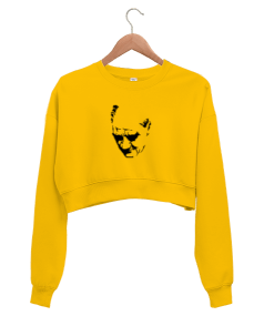 Mustafa Kemal Atatürk Kadın Crop Sweatshirt - Tisho