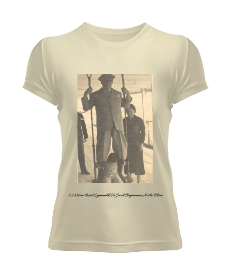Tisho - Mustafa Kemal Atatürk Kadın Tişört