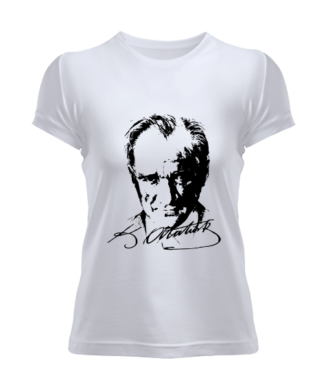 Tisho - Mustafa Kemal Atatürk Kadın Tişört
