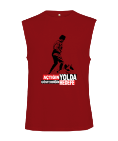 mustafa kemal atatürk Kesik Kol Unisex Tişört - Tisho