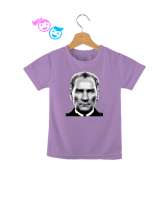 Mustafa Kemal Atatürk Lila Çocuk Unisex - Tisho