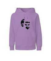 Mustafa Kemal Atatürk Lila Çocuk Unisex Hoodie Kapüşonlu - Tisho