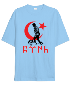 mustafa kemal atatürk Oversize Unisex Tişört - Tisho