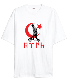 mustafa kemal atatürk Oversize Unisex Tişört - Tisho