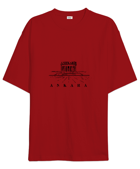 Tisho - mustafa kemal atatürk Oversize Unisex Tişört